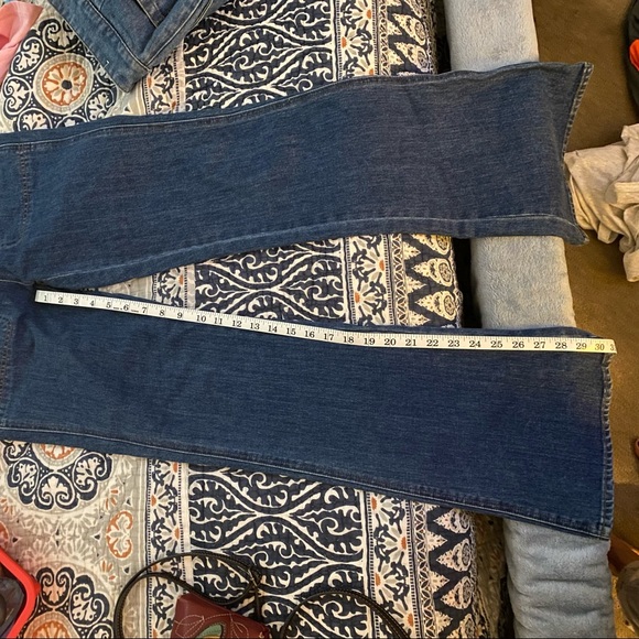 Rare! Madewell Jean Flare overalls NWOT Sz Small - Picture 6 of 10